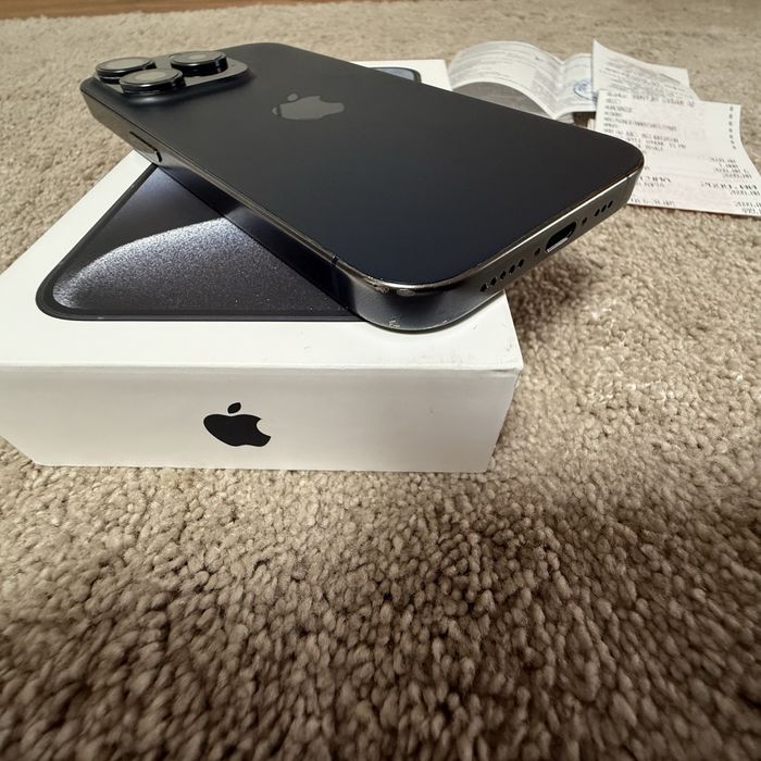 iPhone 15 Pro, 256 GB, Blue Titanium