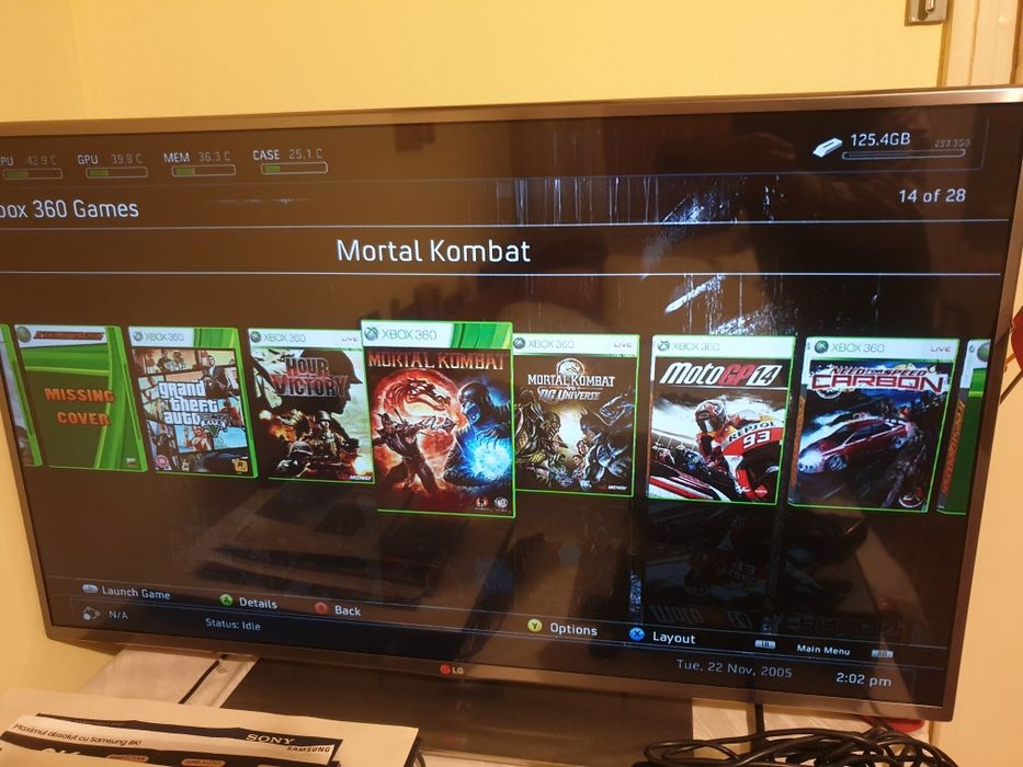 360 xbox  modat în service LG