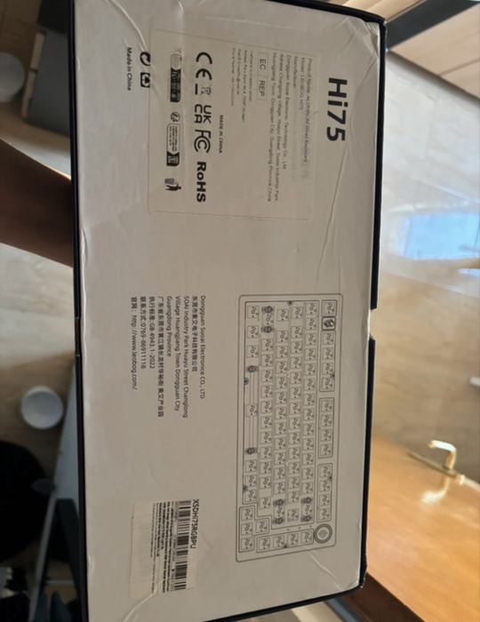 Tastatura Mecanica Leobog Hi75 Mov Customizata