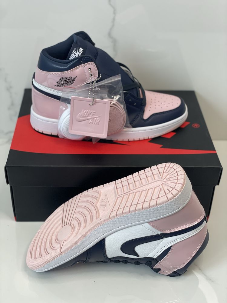 Air Jordan 1 Retro Atmosphere High OG Pink Laser Obsidian NRG White