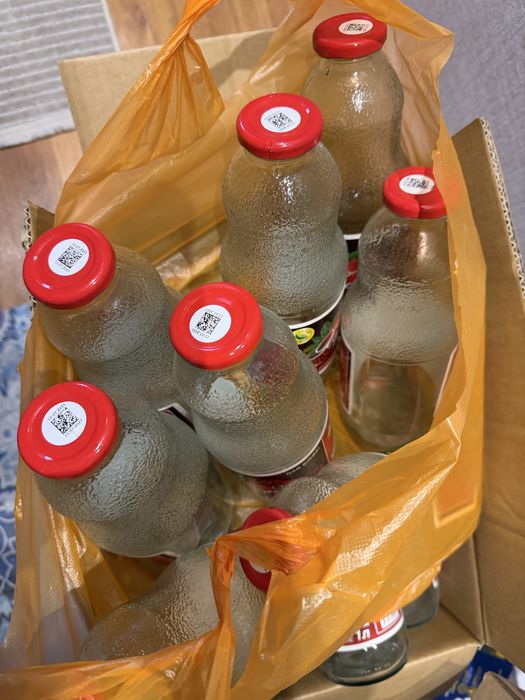 Стеклянные 1 л чистые