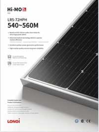 Солнечные панели LONGI HIMO 5 LR5-72HPH555. Цена за 1 ед. - 130$