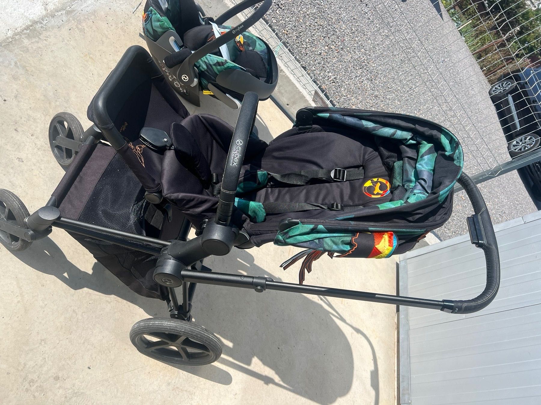 Детска количка и кош за кола Cybex