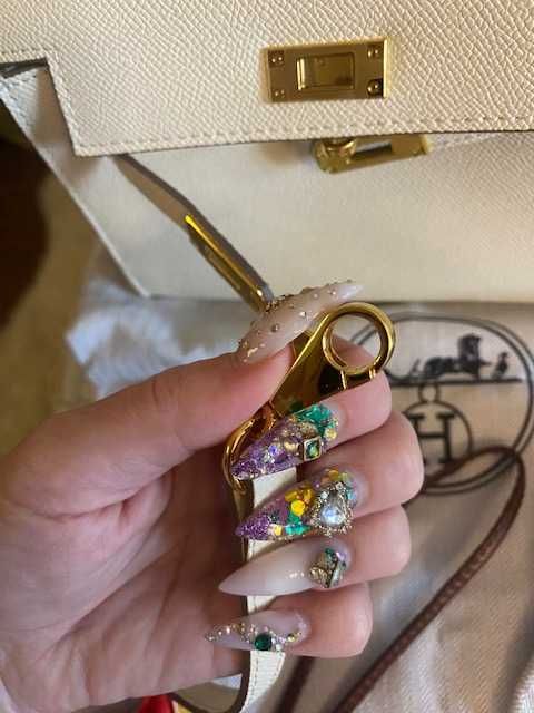 чанта Ермес Mini Kelly 25*28 Кели*HERMES KELLY CRAIE Epsom