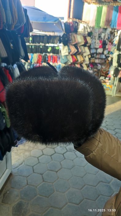 Продам шапку норковую