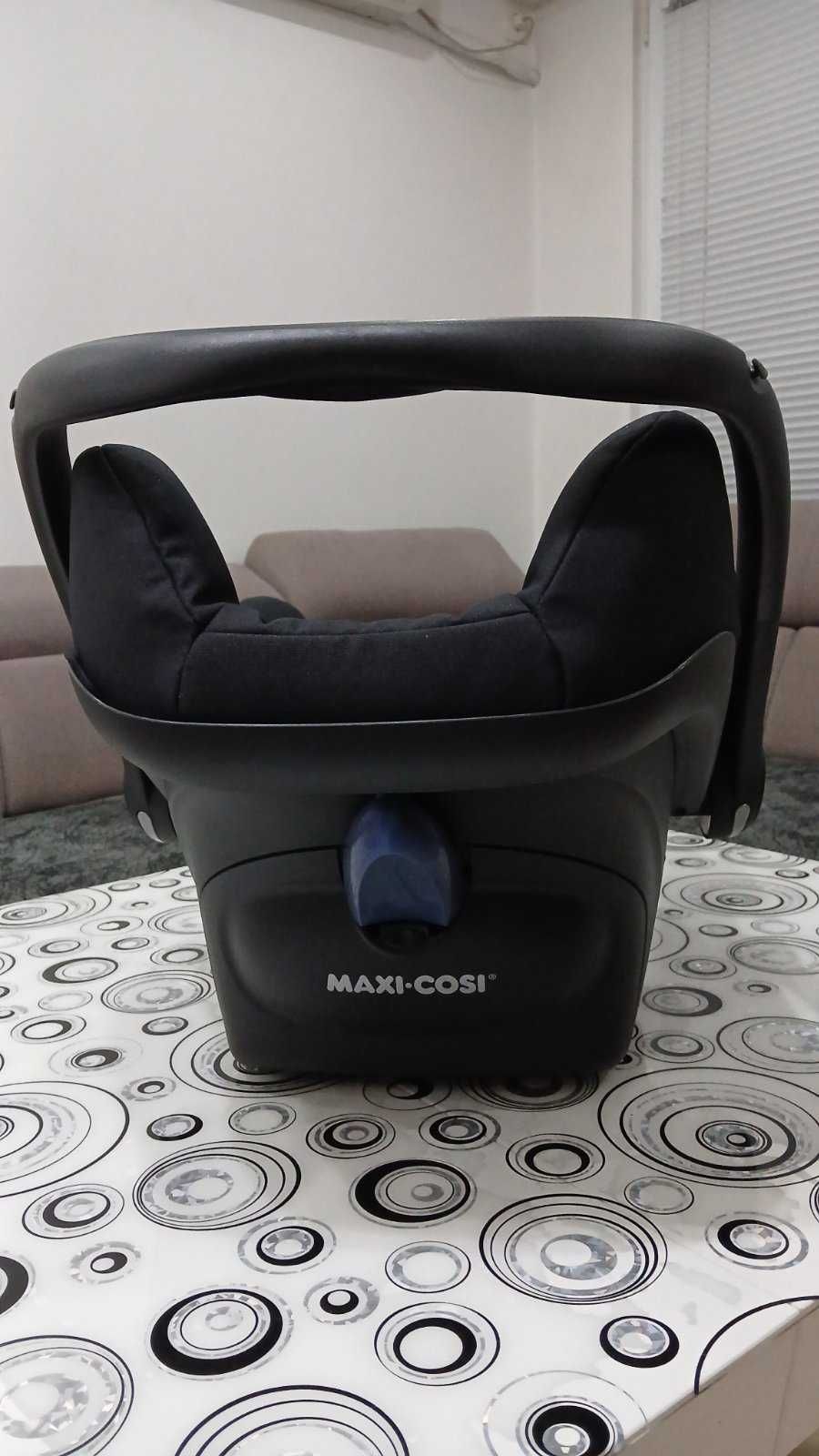 Столче за детска количка Maxi Cosi CabrioFix  от 0 до 13 кг, черно