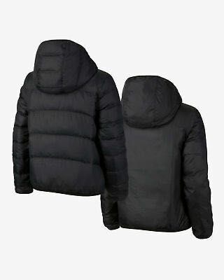 Дамско двулицево яке  Nike с гуши пух
