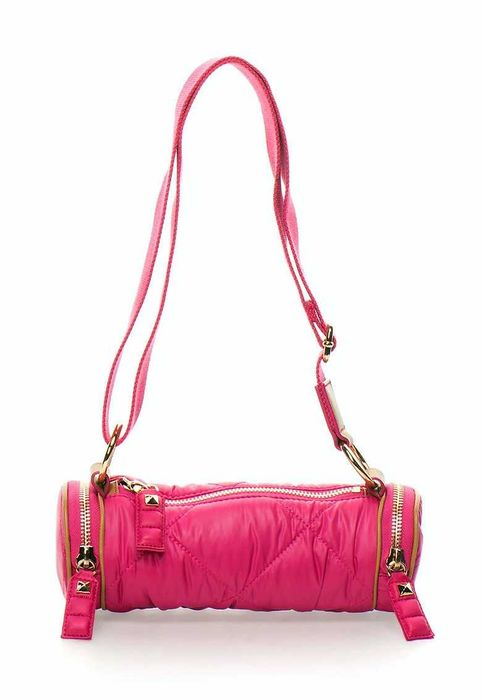 %ПРОМО% JUICY COUTURE – Бонбонено розова чанта 13x26x13 см "HOLLYWOOD"