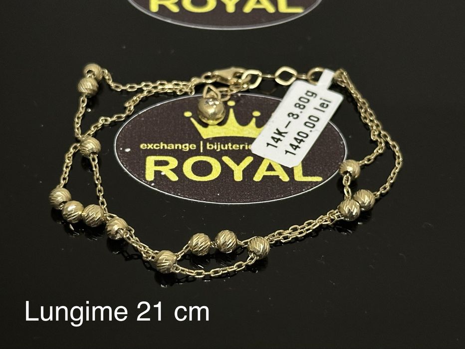 Bijuteria Royal: Bratara aur 14k/3.80 gr