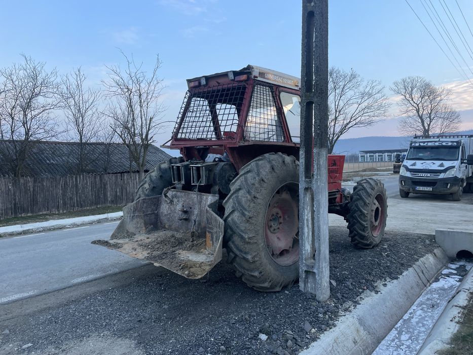 Tractor forestier DT1010 4x4 modificat cu motor de iveco