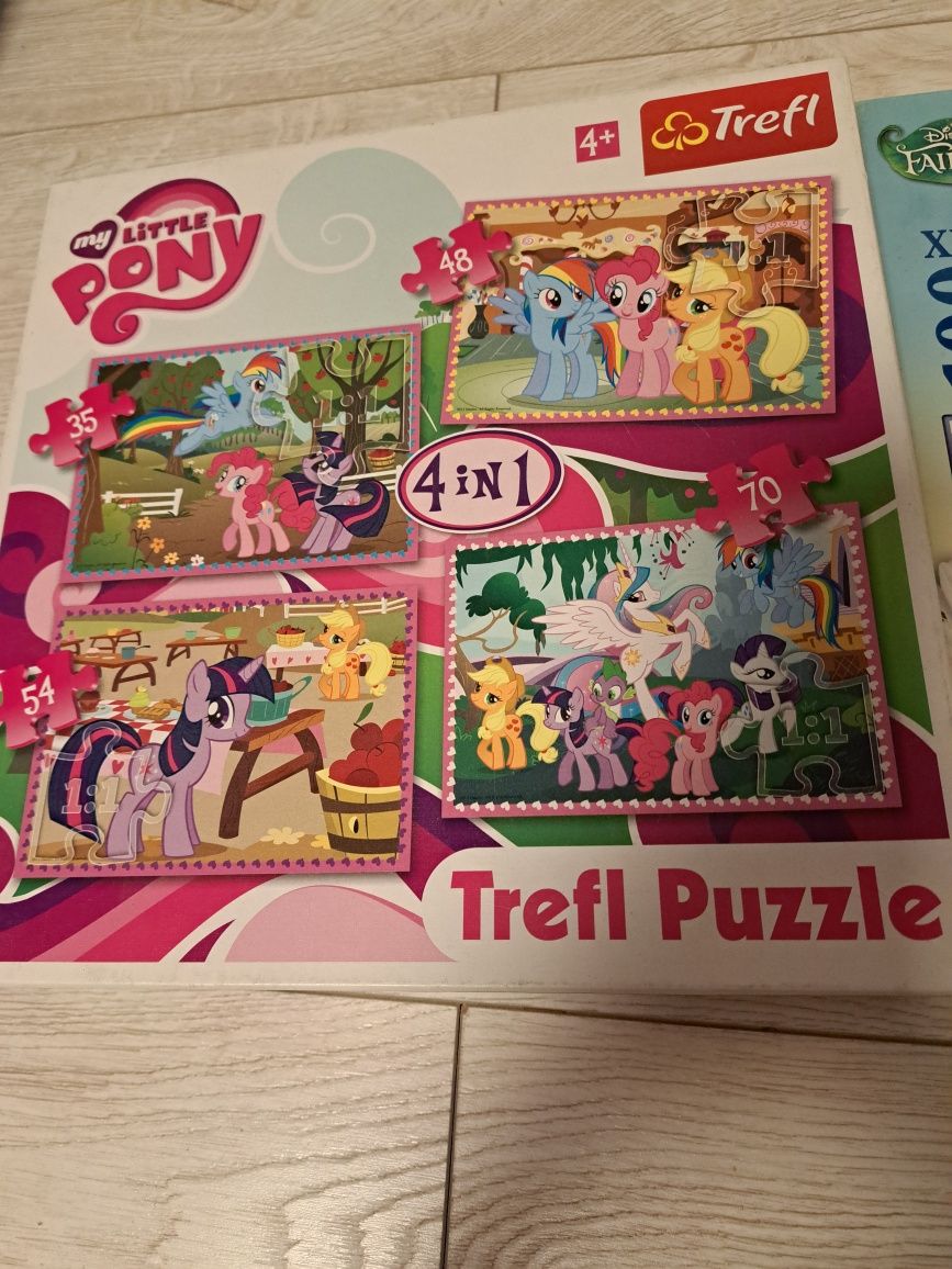 Lot puzzle fetite my little pony clopotica