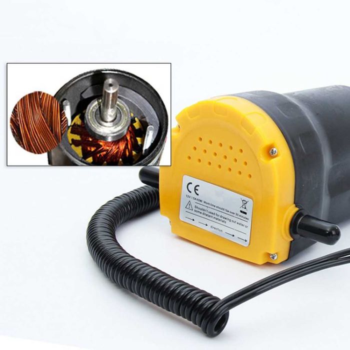 Електрическа помпа 12v за източване на масло ,течности, дизел, и др .