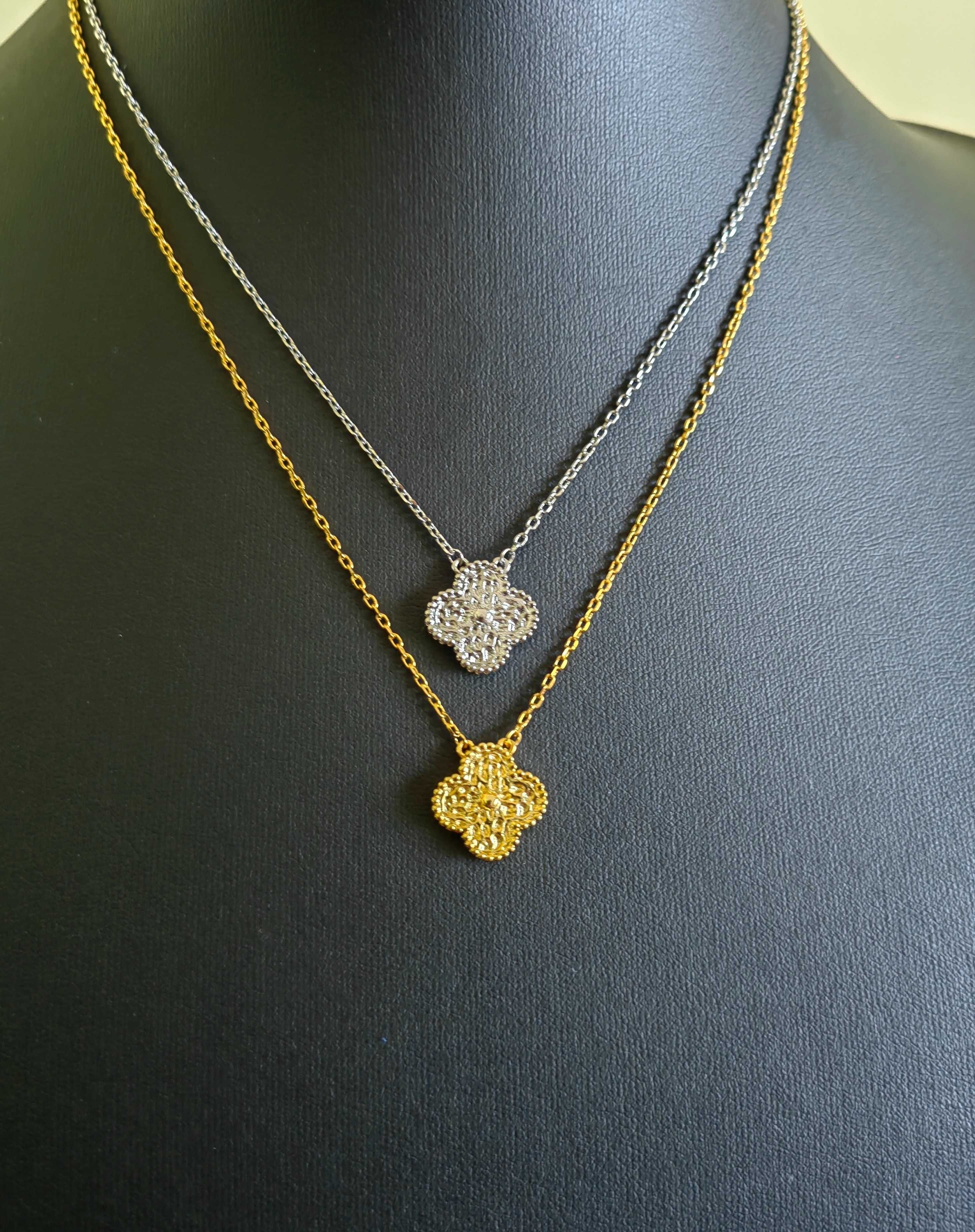 Дамско златно колие на Van Cleef & Arpels VCA Vintage Alhambra pendant