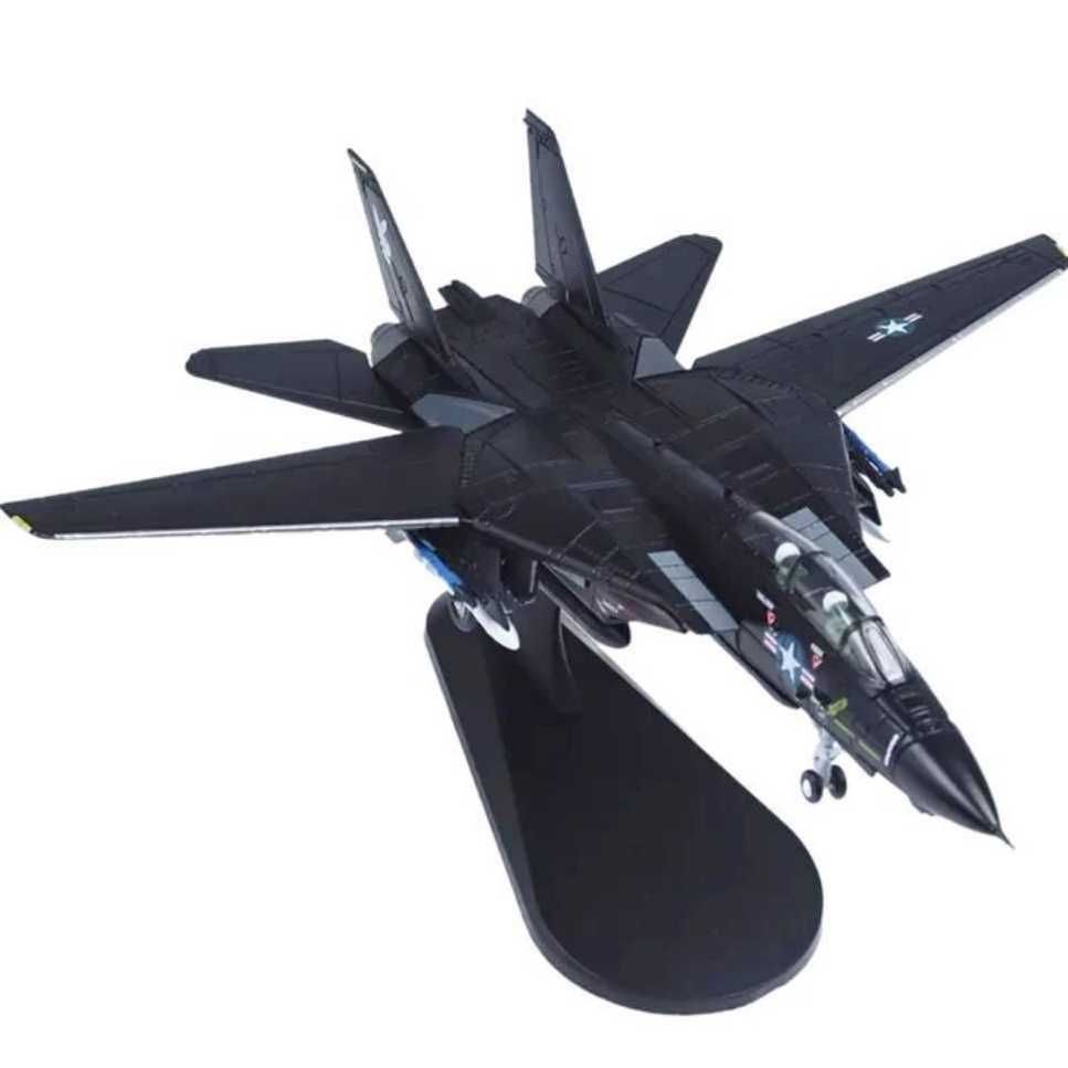Macheta avion metalica Grumman F-14A VF-4 Tomcat Top Gun 1:100 19,5cm