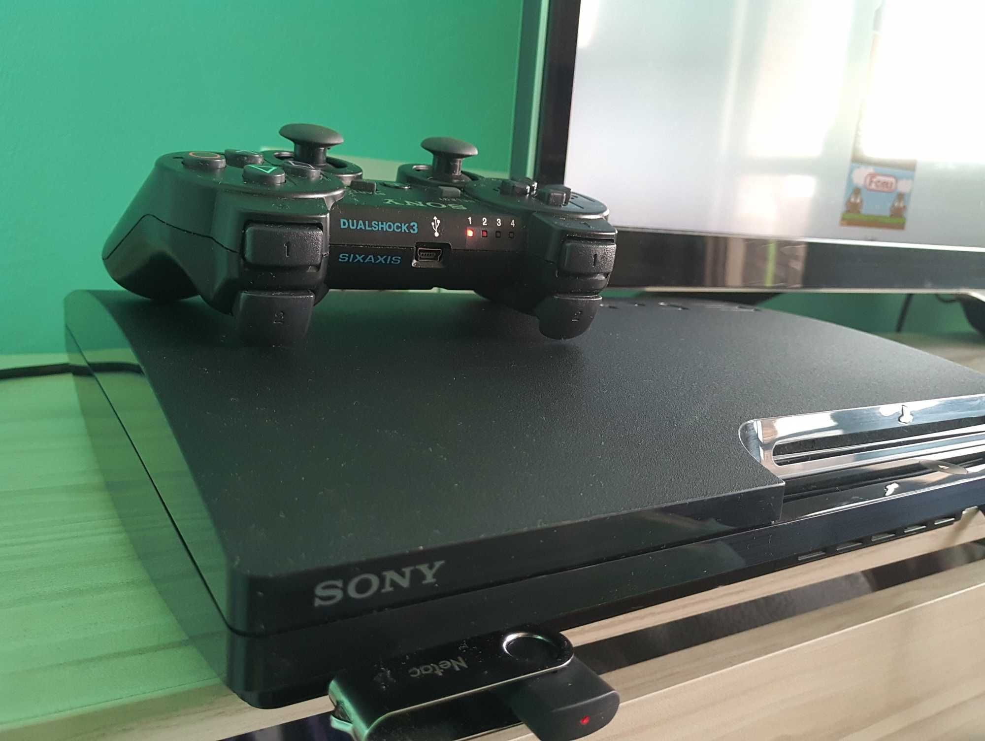 Хакнат Sony PlayStation Slim Плейстейшън 3 с много игри PS3 с нов хак!