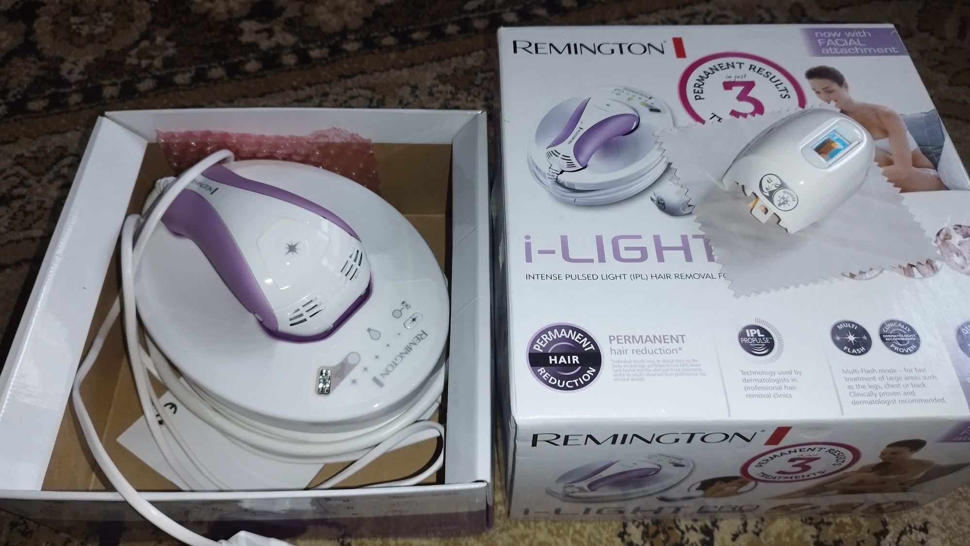 IPL фотоепилатор Remington iLight Pro