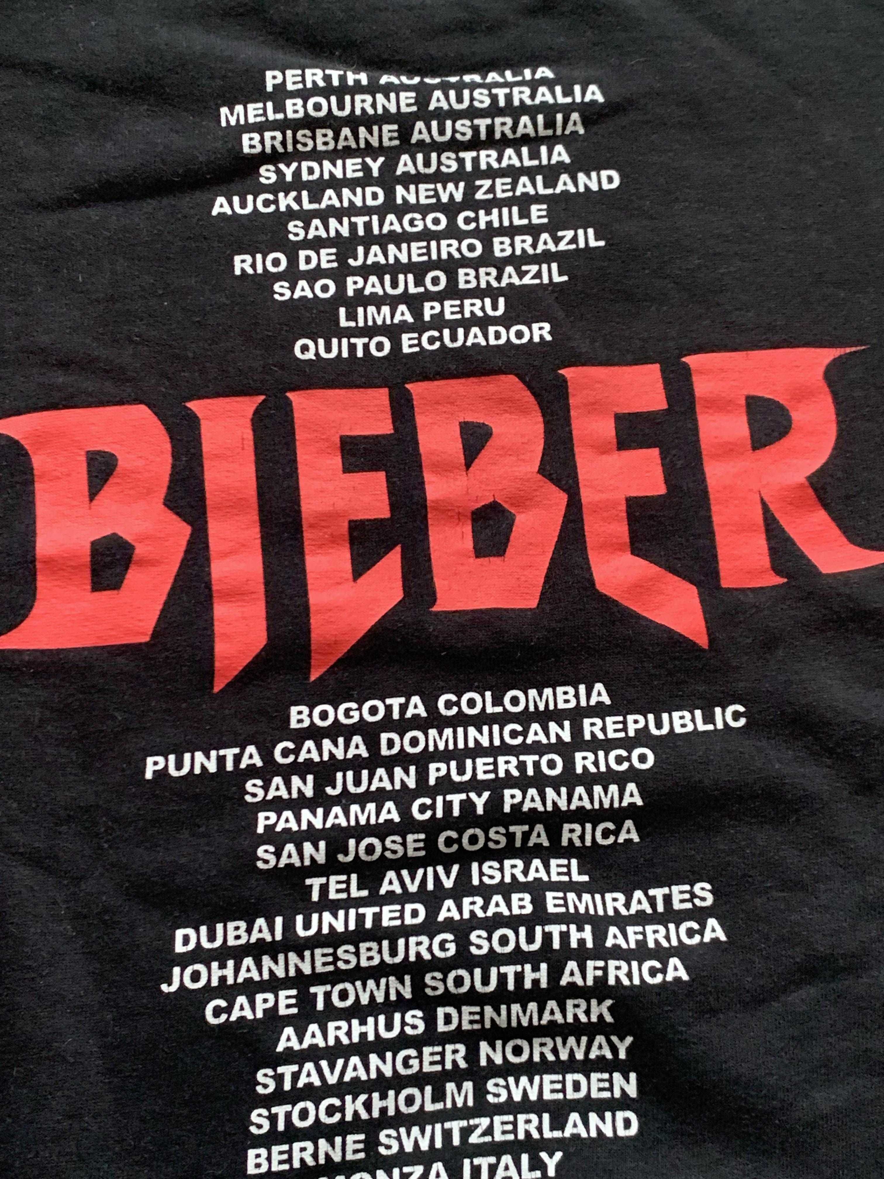 Bluza Justin Bieber World Tour Merch