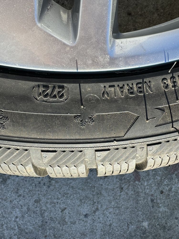 Jante oem audi cu cauciucuri de iarna ca noi  245/40/r20