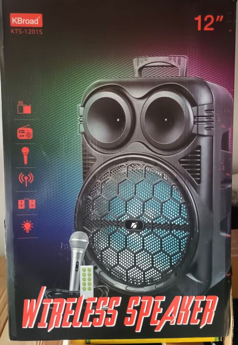Тонколона 12" KTS-1201S Bluetooth