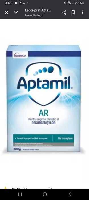 Aptamil anti regurgitare