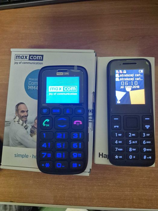 telefoane HAPI 2 ORANGE, MM428BB max com 2 simuri
