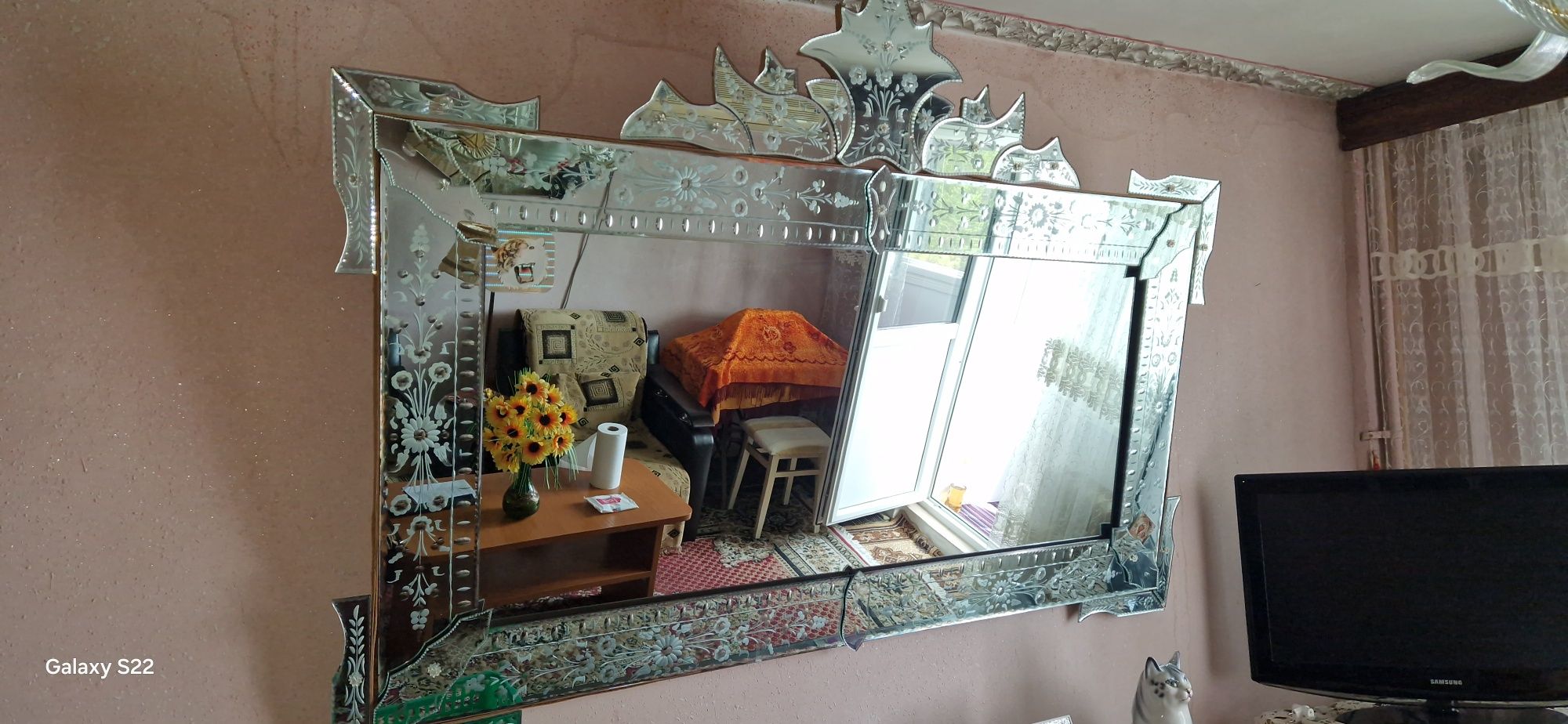 Oglinda cristal venetiana 185/90