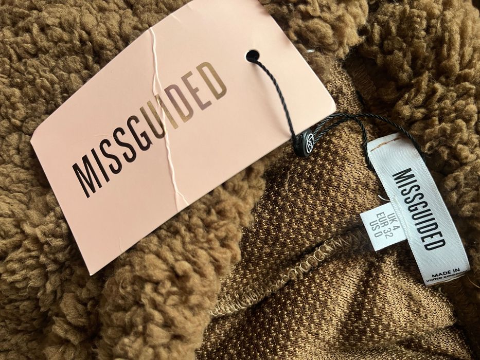 MISSGUIDED кафяв топъл панталон XXS
