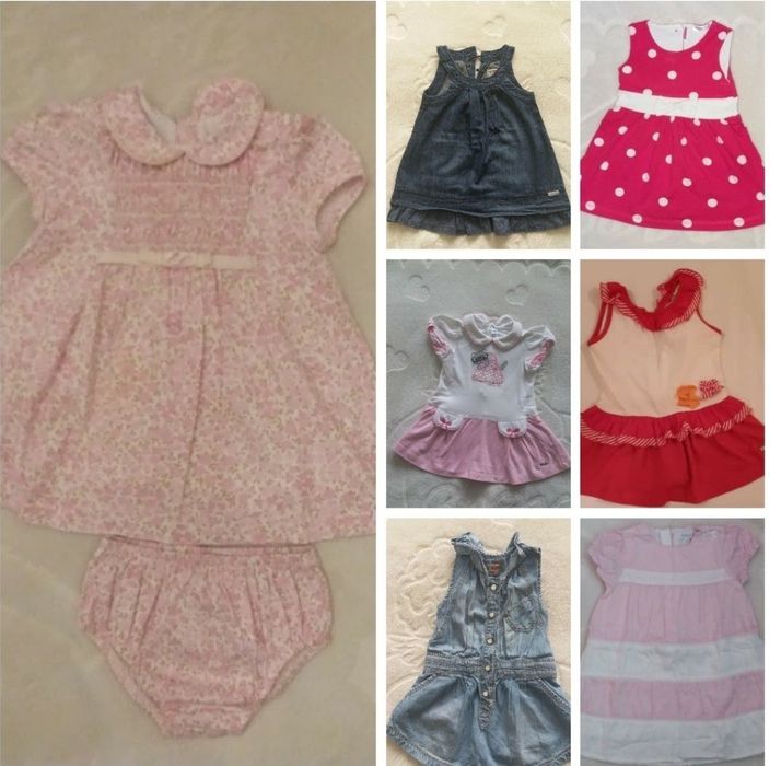 Дрехи за момиче  от 6-9 м до 98см. 2-3г.