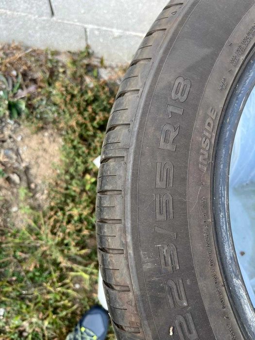 Vand 4 anvelope vara Nokian Tyres 225/55/R18 , 8,5mm