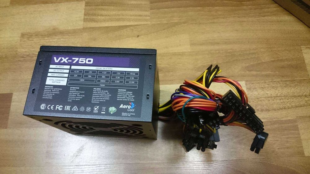 БП AeroCool VX-750 (750W) для ПК