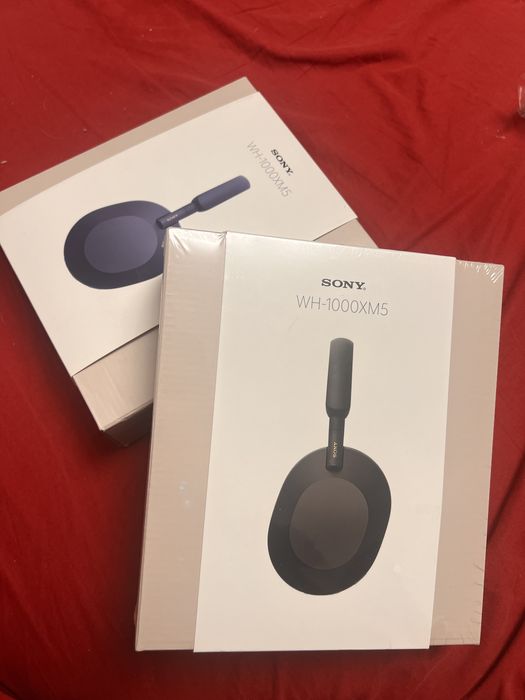 Casti wireless on ear tip Sony 1WH-1000XM5 - produs nou - sigilat