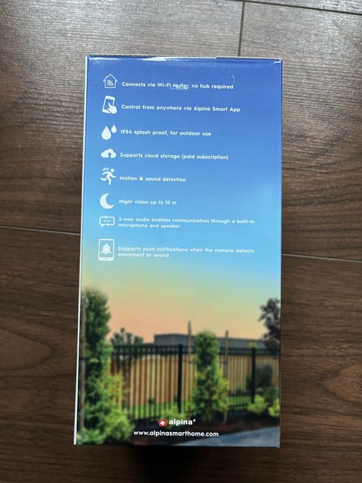 Camera supraveghere Smart Wi Fi Alpina 1080p