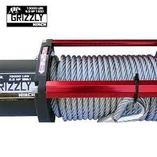 Troliu Grizzly Winch 13000lbs cablu de otel 150:1 OFFROAD PLATFORMA