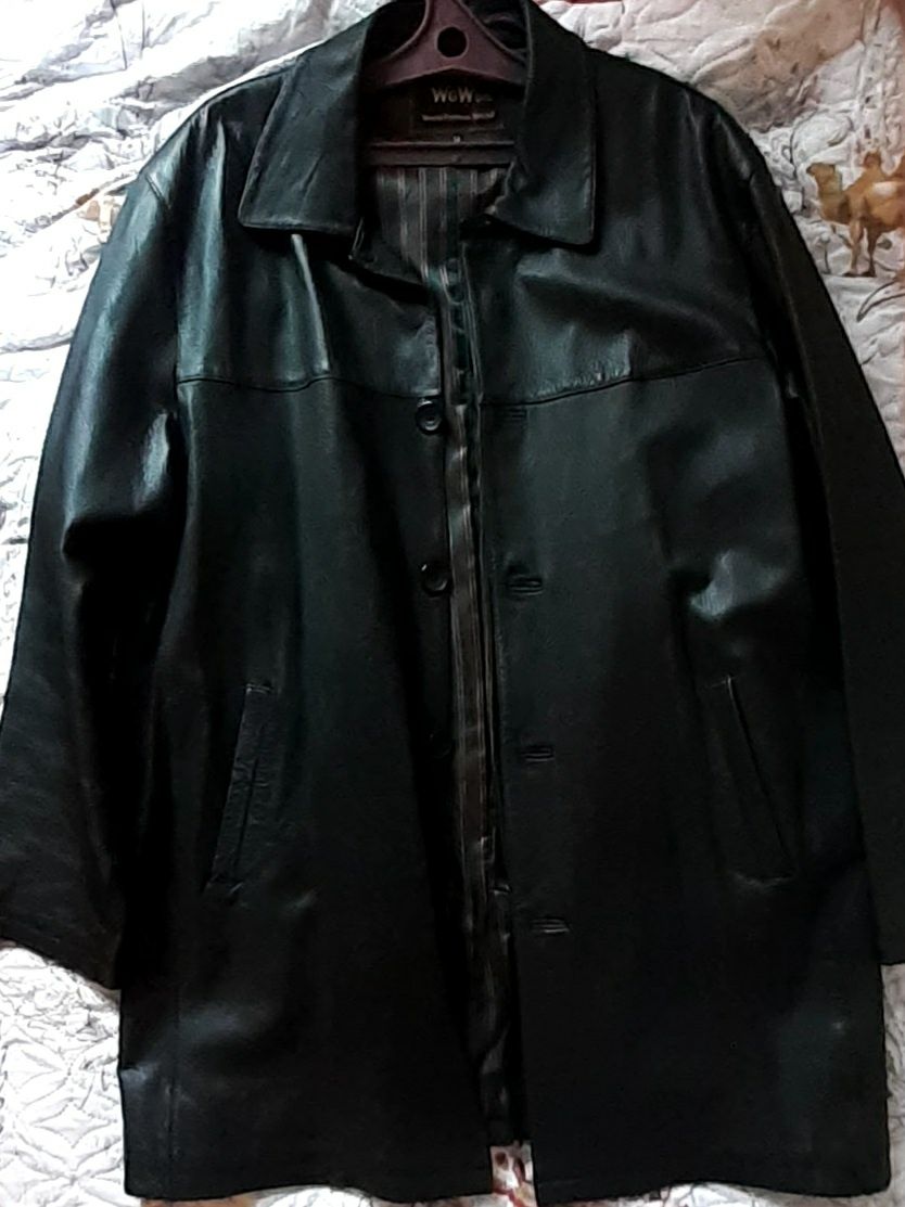 куртка кожаная размер 54