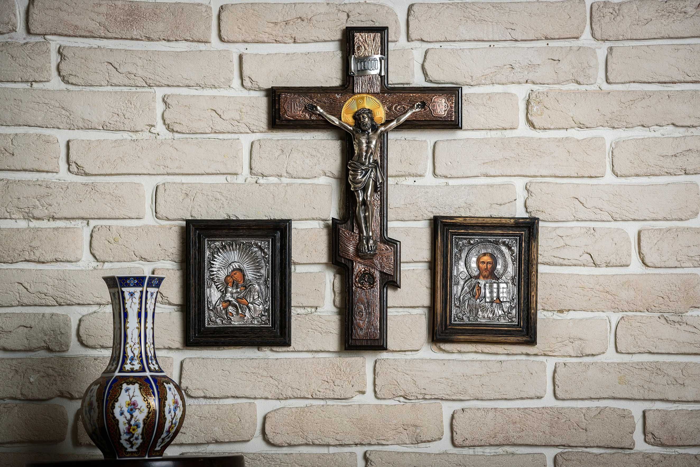 Cruce ortodoxa, Crucifix de perete K-01