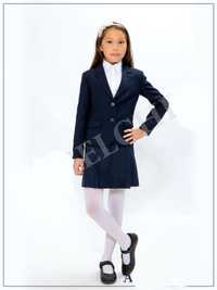 Школьна форма для девочки 1 класс жакет и юбка