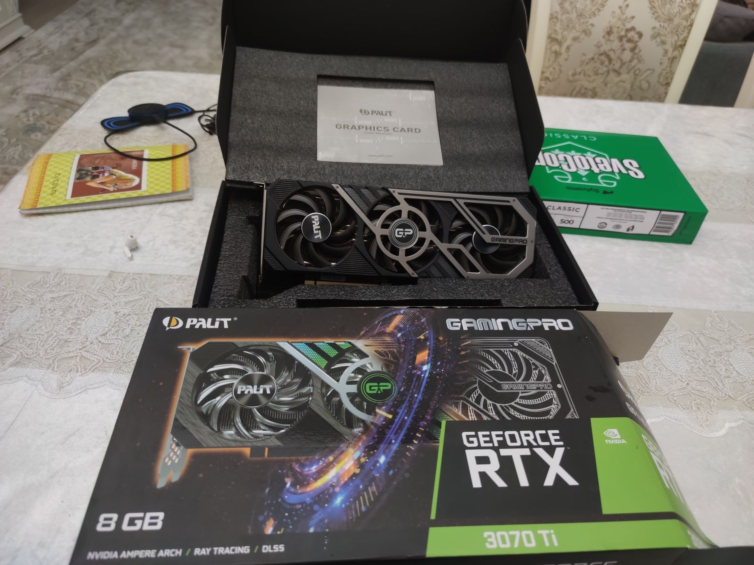 RTX3070 ti видеокарта