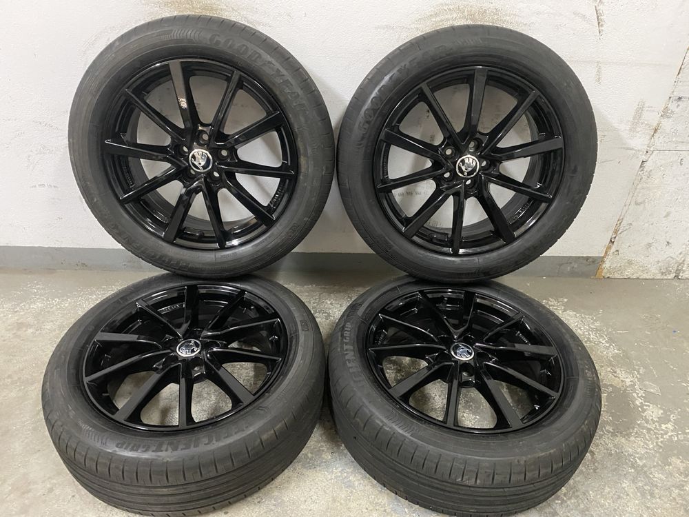 Jante 17 Skoda Kamiq Vw Taigo anvelope vara noi 205/55/17