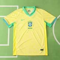 Tricou fotbal Brazilia 2024/25 Home Kit