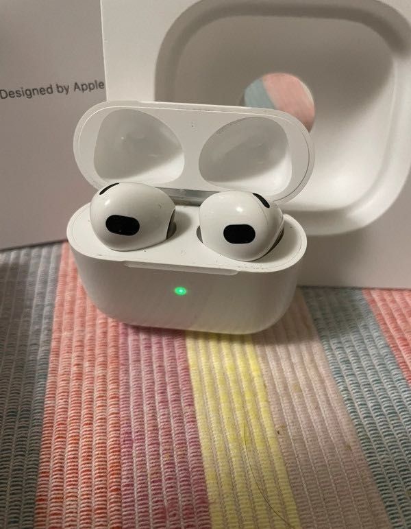 AirPods 3 Orginal 100% Состояния Как Новый Полни Комплект Гарантия