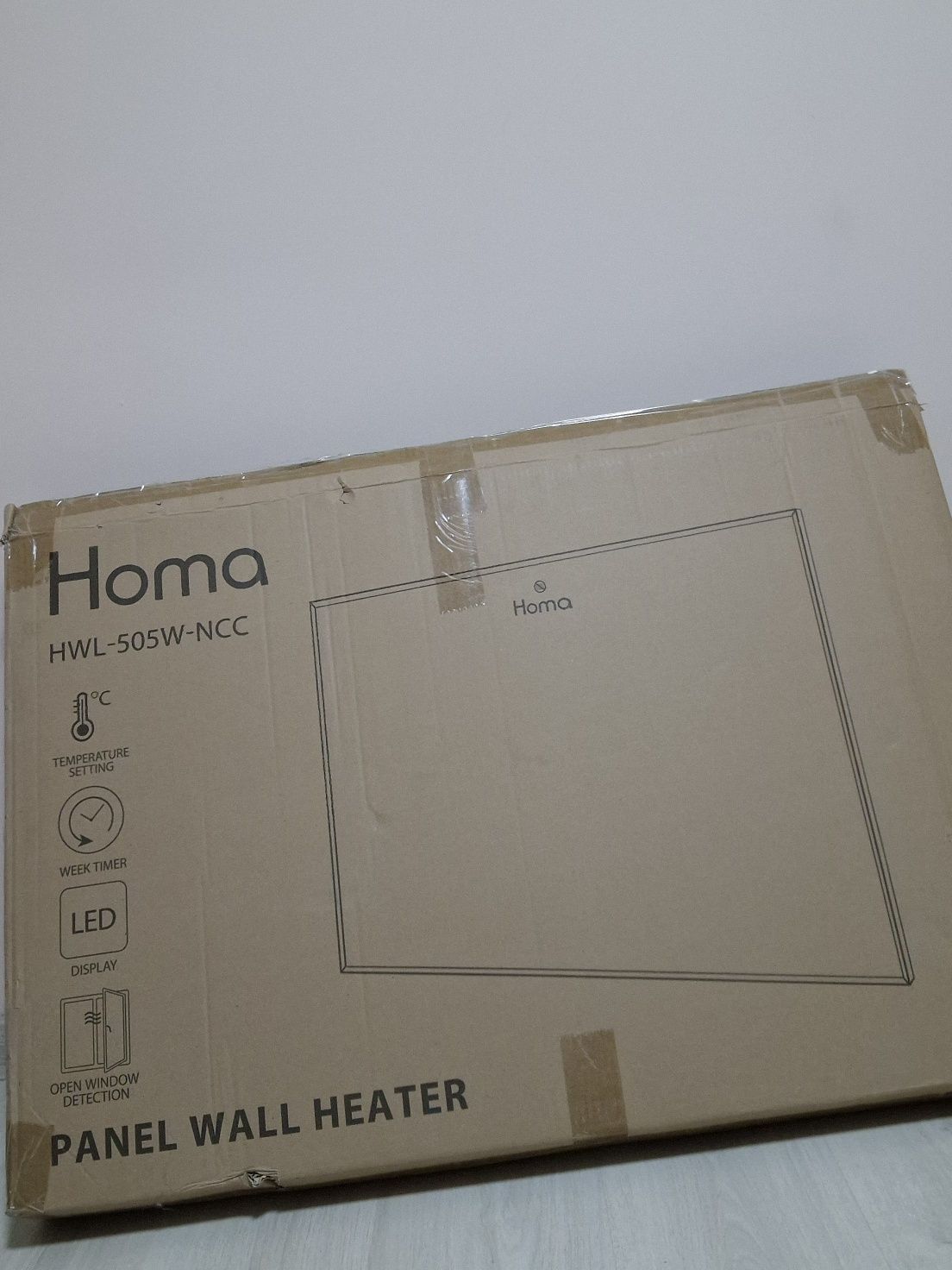 Печка конвекторна Homa HWL-505W-NCC, 540W,
