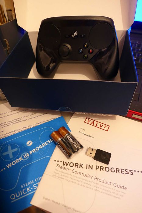 VALVE STEAM Controller Consola Gaming + Dongle SAMPLE USE ONLY - NOUA