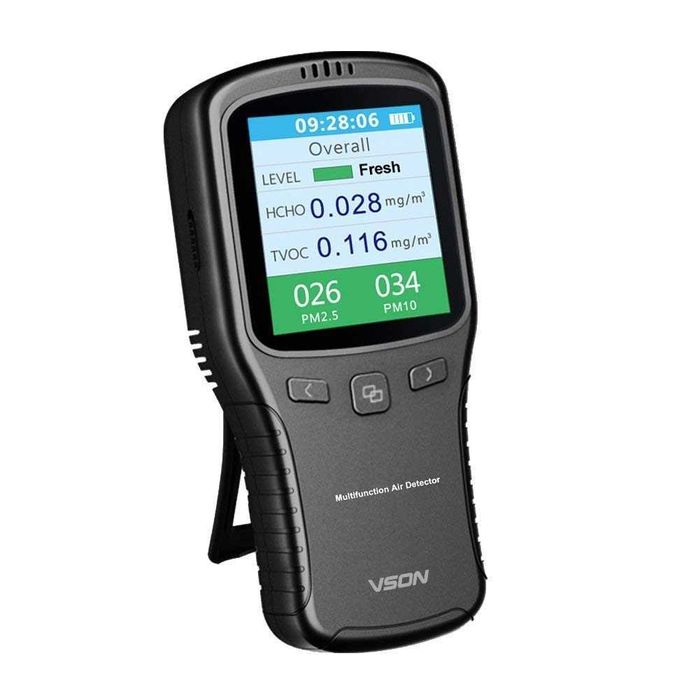 Aparat de masurat calitatea aerului: PM2.5 / PM10 / TVOC / HCHO