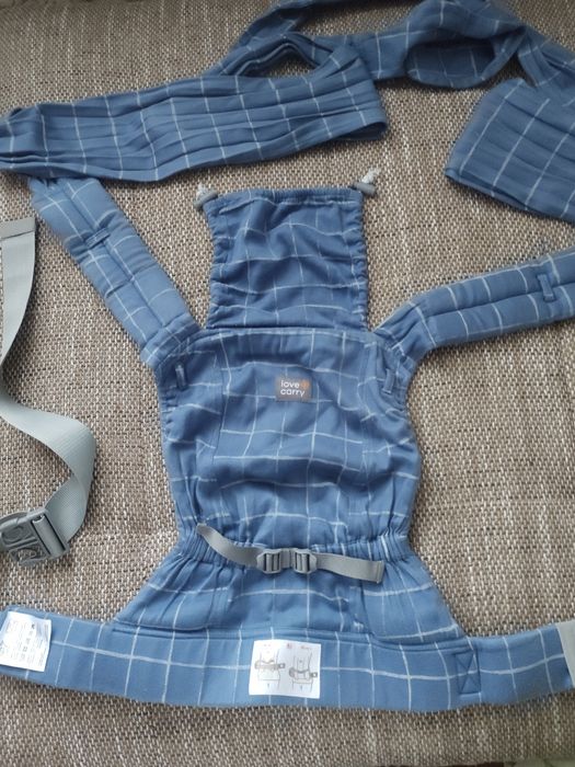 Ергономична Раница LOVE & Carry Love Tie Organic за бебеносене