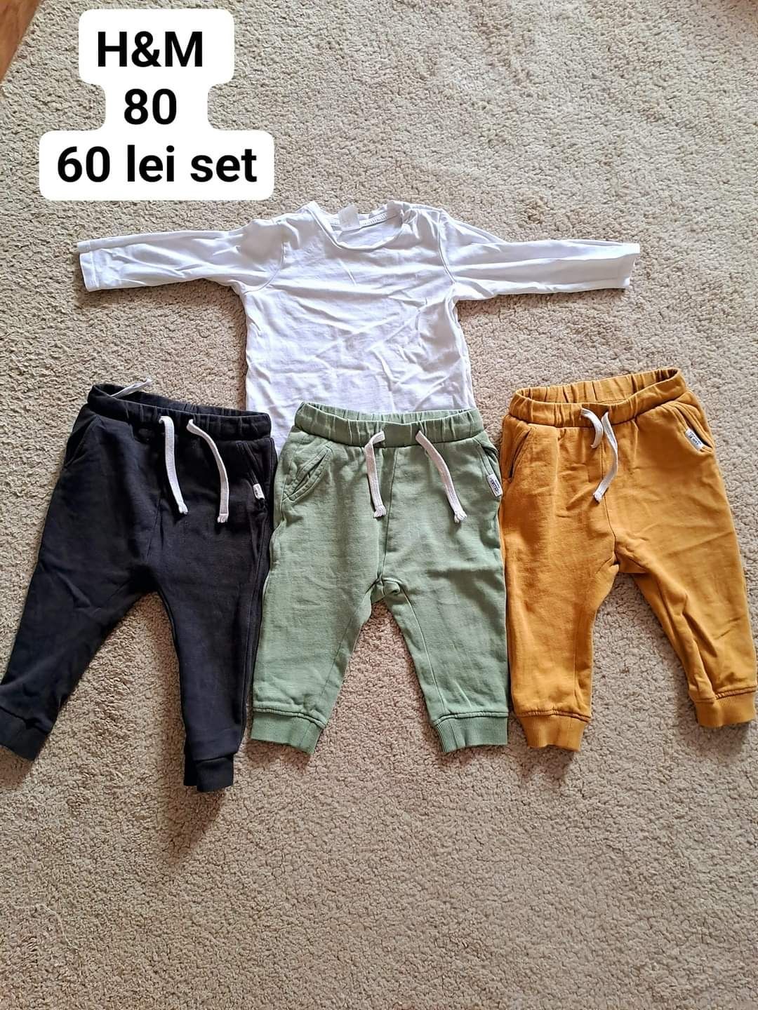 Hăinuțe pentru băiețel 80 H&M