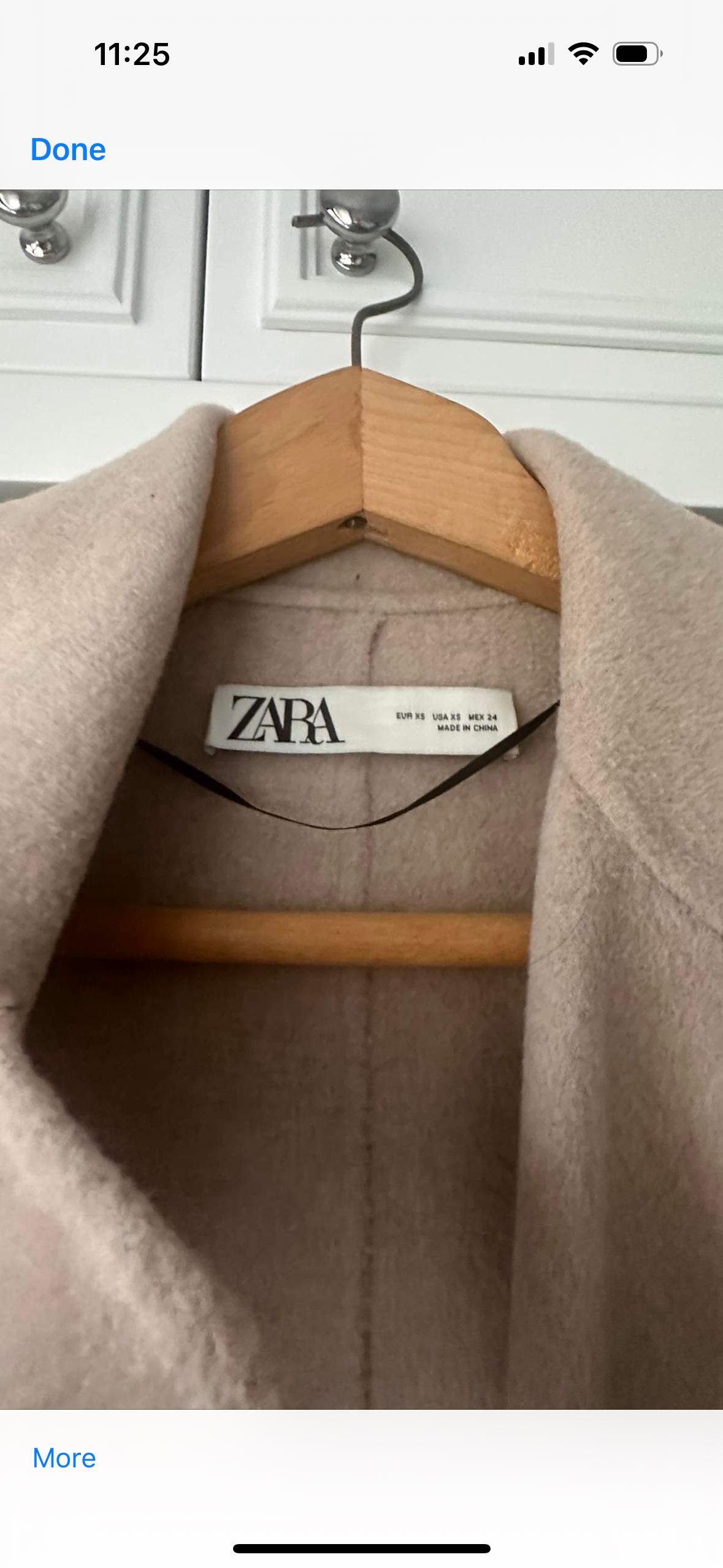 Палто с вълна  Zara