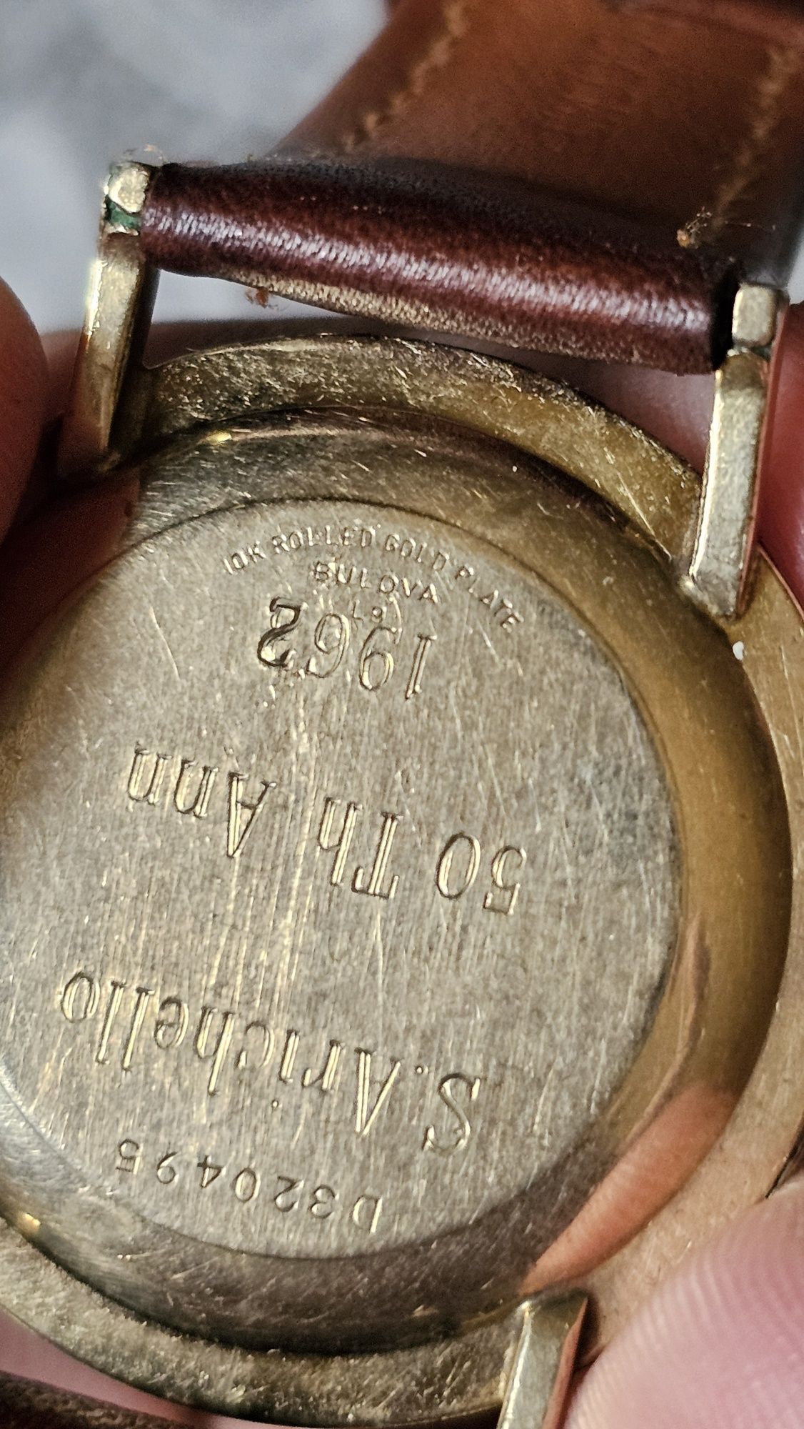 Bulova Механические 1960 год оригинальные Американские часы.