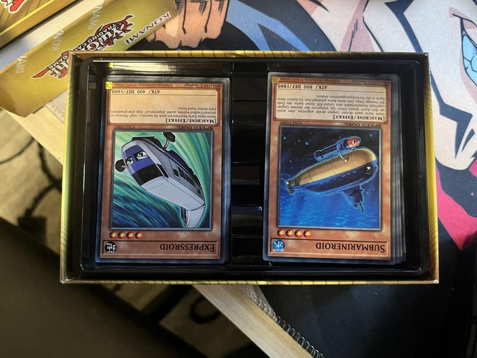 Yu Gi Oh карти нови на немски език