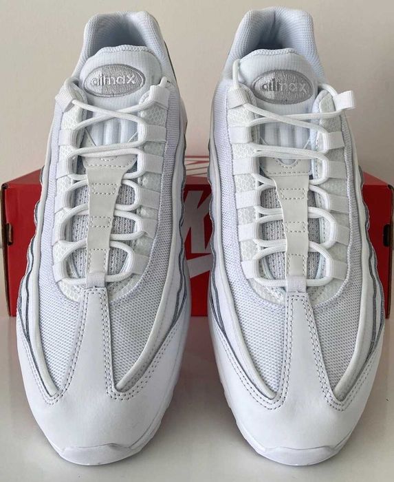Nike Air Max 95 Triple White (от/до 40-45 номер)