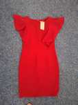 Rochie vișinie XL